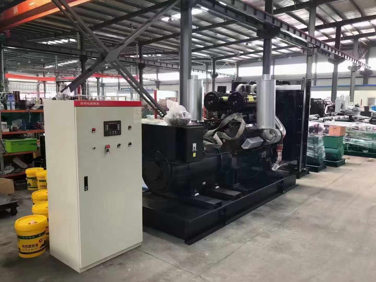 连云港柴油发电机组负载测试时，若出现异常运行状态应如何处理？